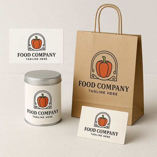 Food brand identity project
